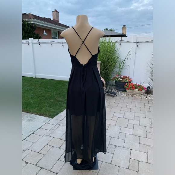 Blue Willow boutique black dress size S - Picture 3 of 9